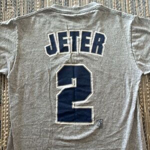Yankees Derek Jeter Cotton Jersey